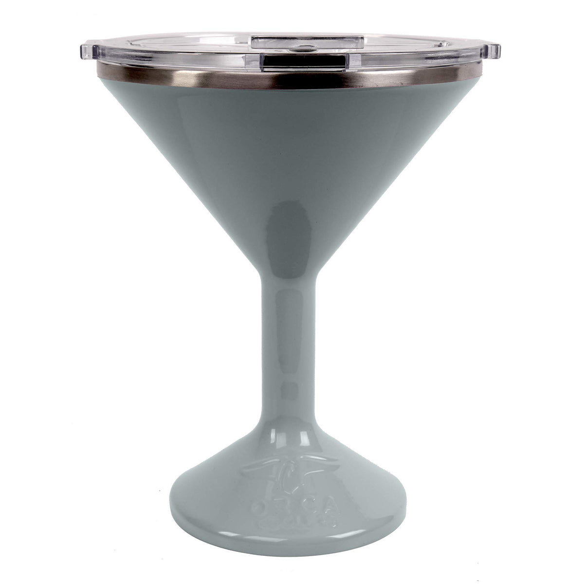 ORCA Tini 13oz close-up shows durable sage stainless steel for outdoor use.