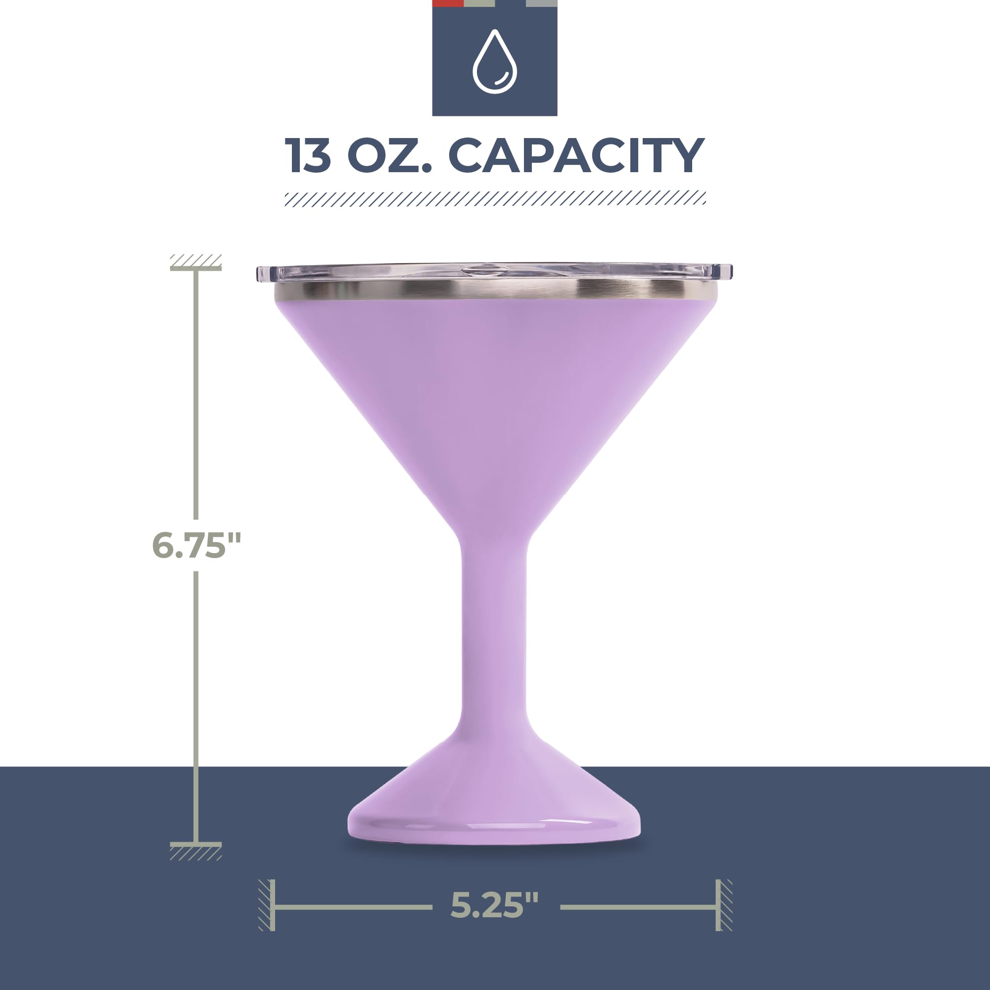 ORCA Tini 13oz poolside scene highlights shatter-proof design for sunny days.