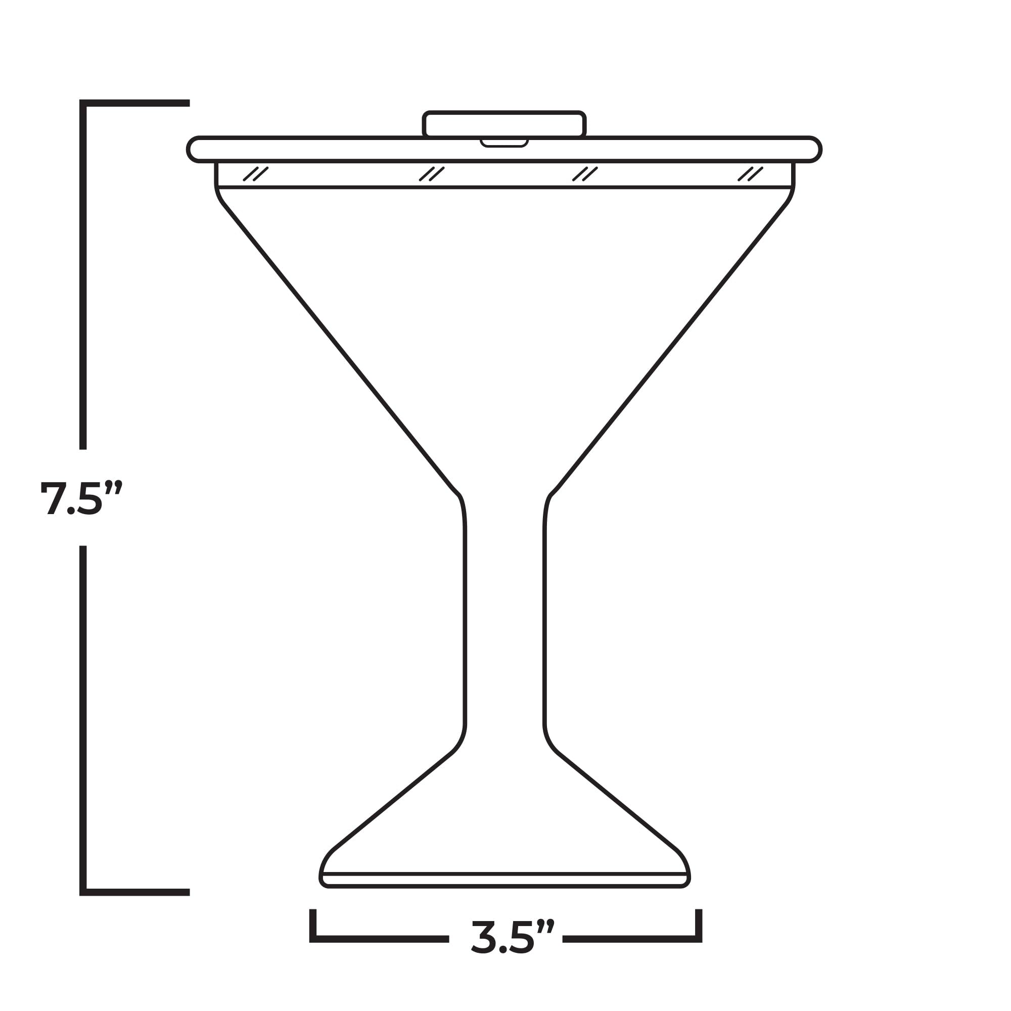ORCA Tini flip-top whale-tail lid secures drinks during travel.