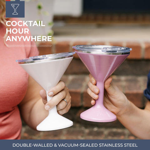 ORCA Tini temperature-insulated tumbler maintains drink temperature during outdoor events.
