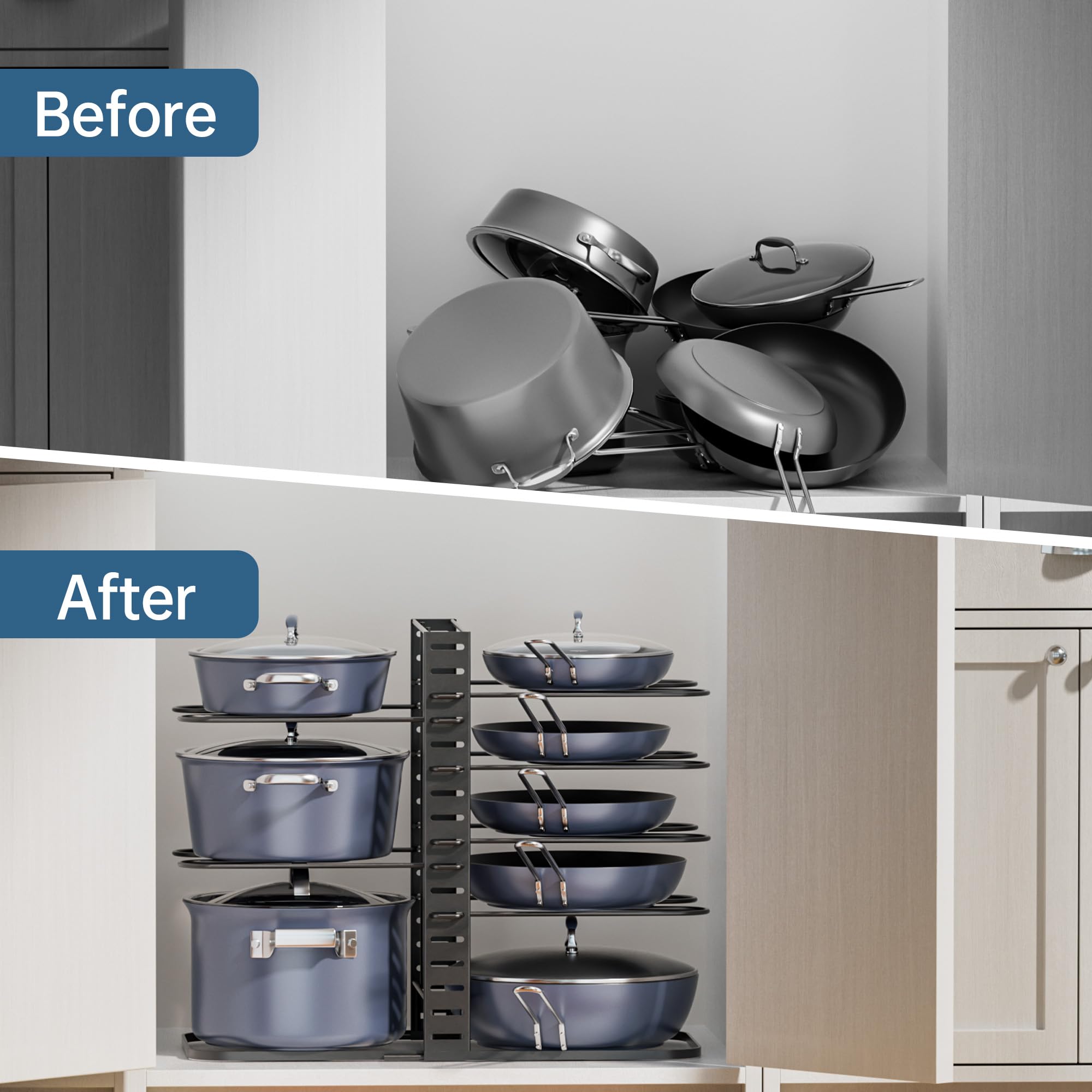 ORDORA easy assembly for quick cabinet organization