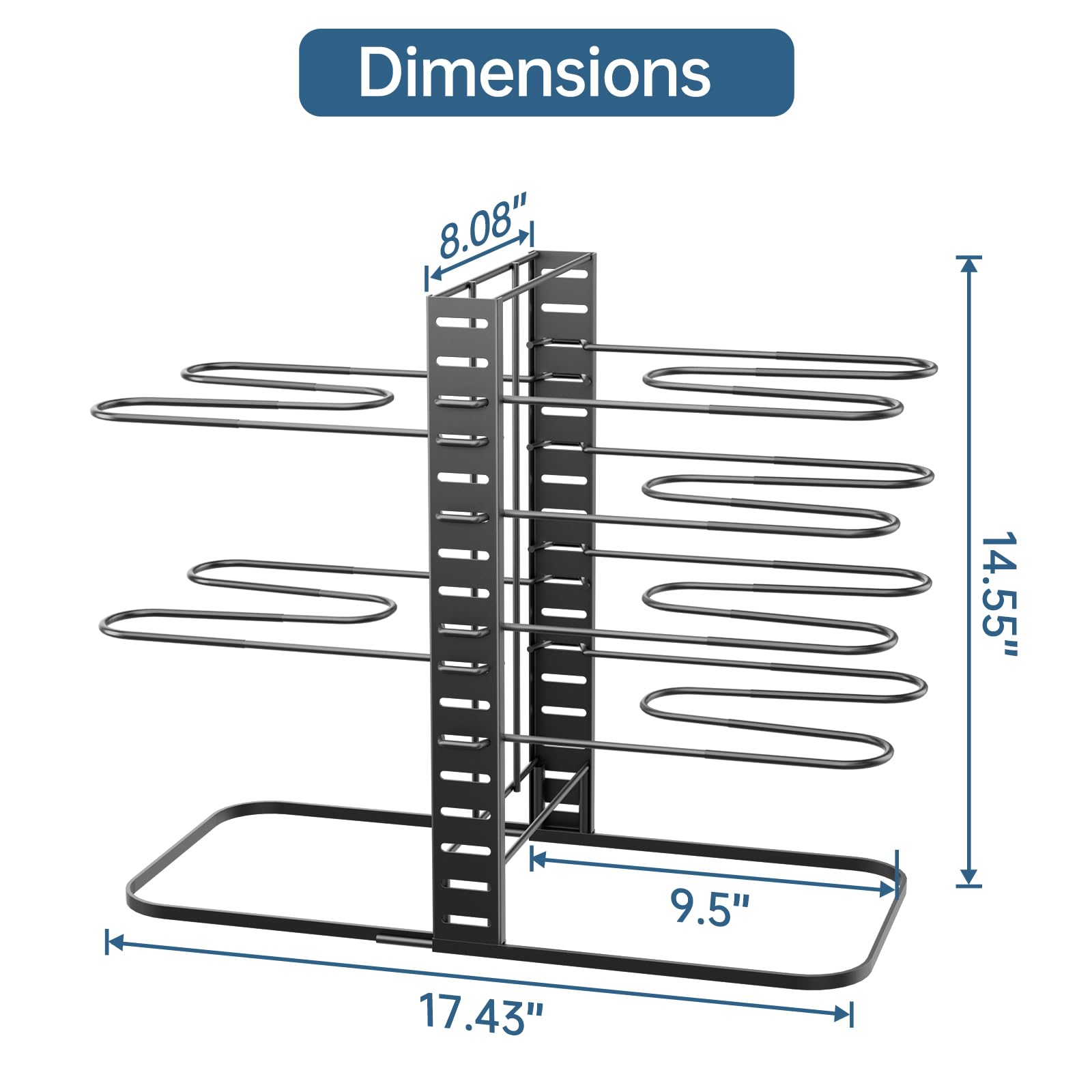 ORDORA three installation options with vertical and horizontal layouts
