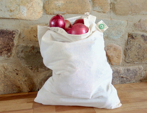 Organic Cotton Mart environmentally friendly reusable bags for kitchen storage