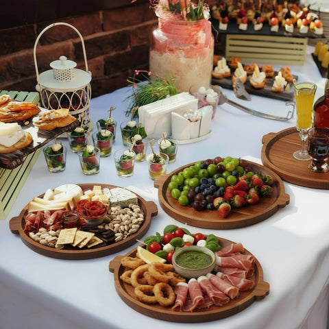 OrganicVilo gift-ready charcuterie board in premium packaging.