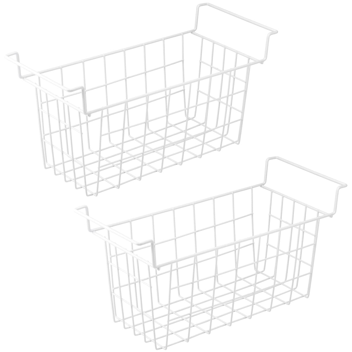 Orgneas 17.5 inch freezer organizer bin in a chest freezer for easy sorting