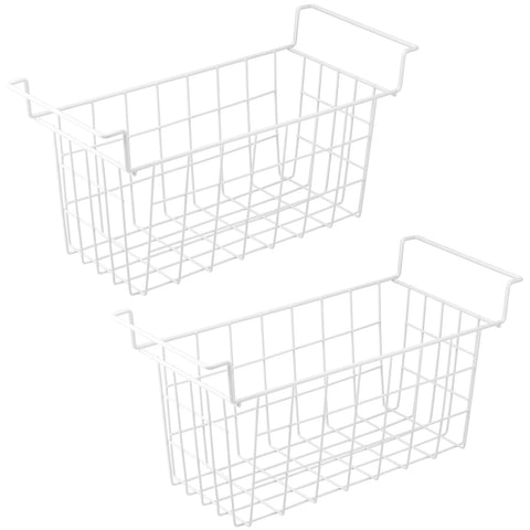 Orgneas 17.5 inch freezer organizer bin in a chest freezer for easy sorting