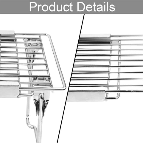 Orgneas shelf width 9.5 inches provides stable support for bottles and jars.