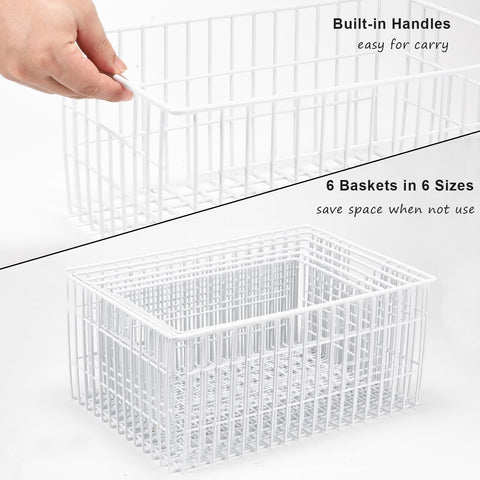 Orgneas Freezer Organizer Bins with cuboid shape maximize space efficiency.