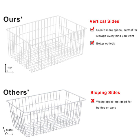 Orgneas Freezer Organizer Bins' space-saving design fits tight freezer layouts.