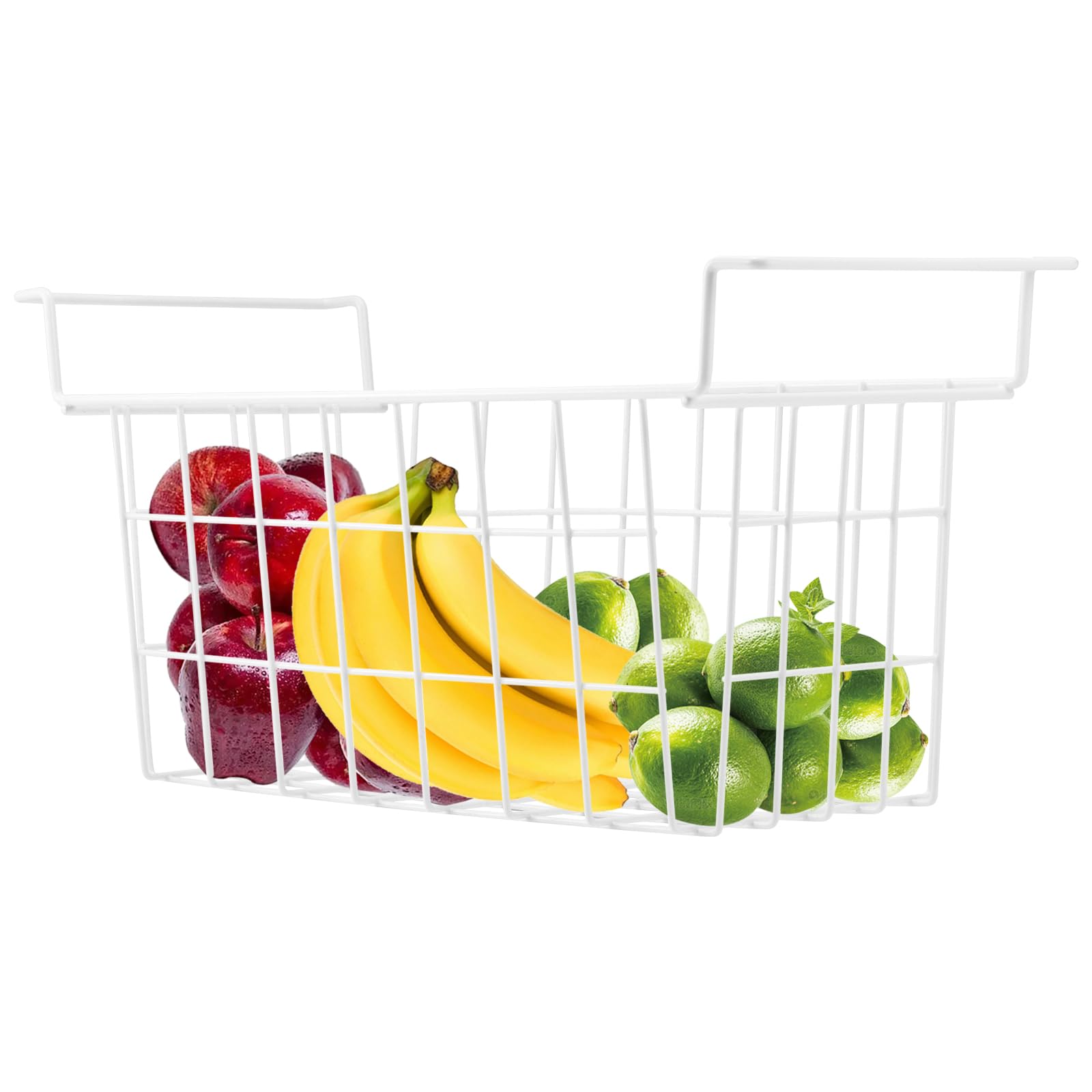 Orgneas multiuse wire bin suited for cabinet or shelf storage