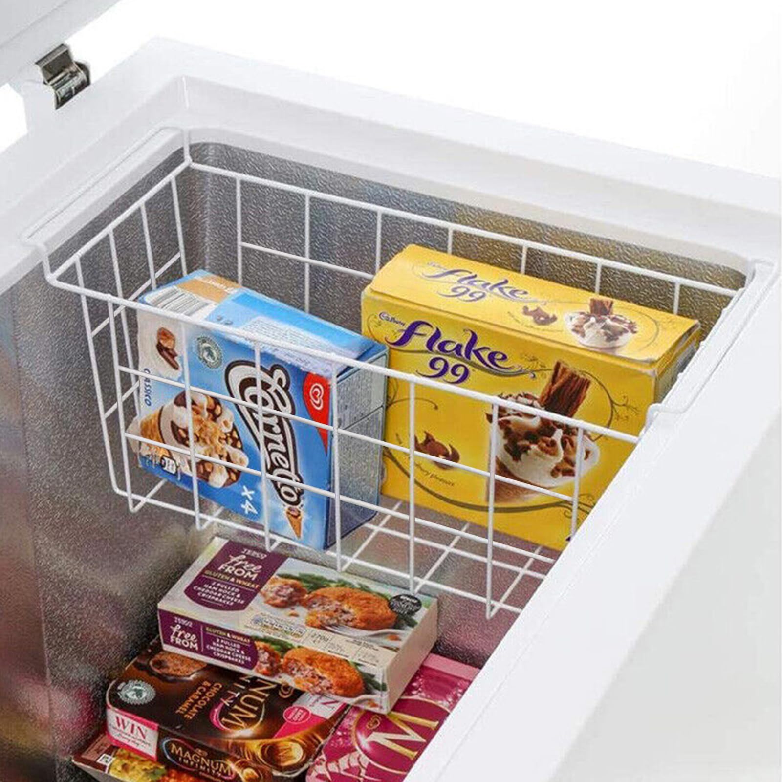Orgneas stackable freezer bins demonstrate space saving design