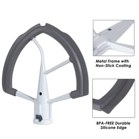 ORIEMARS Bowl-Lift attachment shows easy compatibility with KitchenAid.