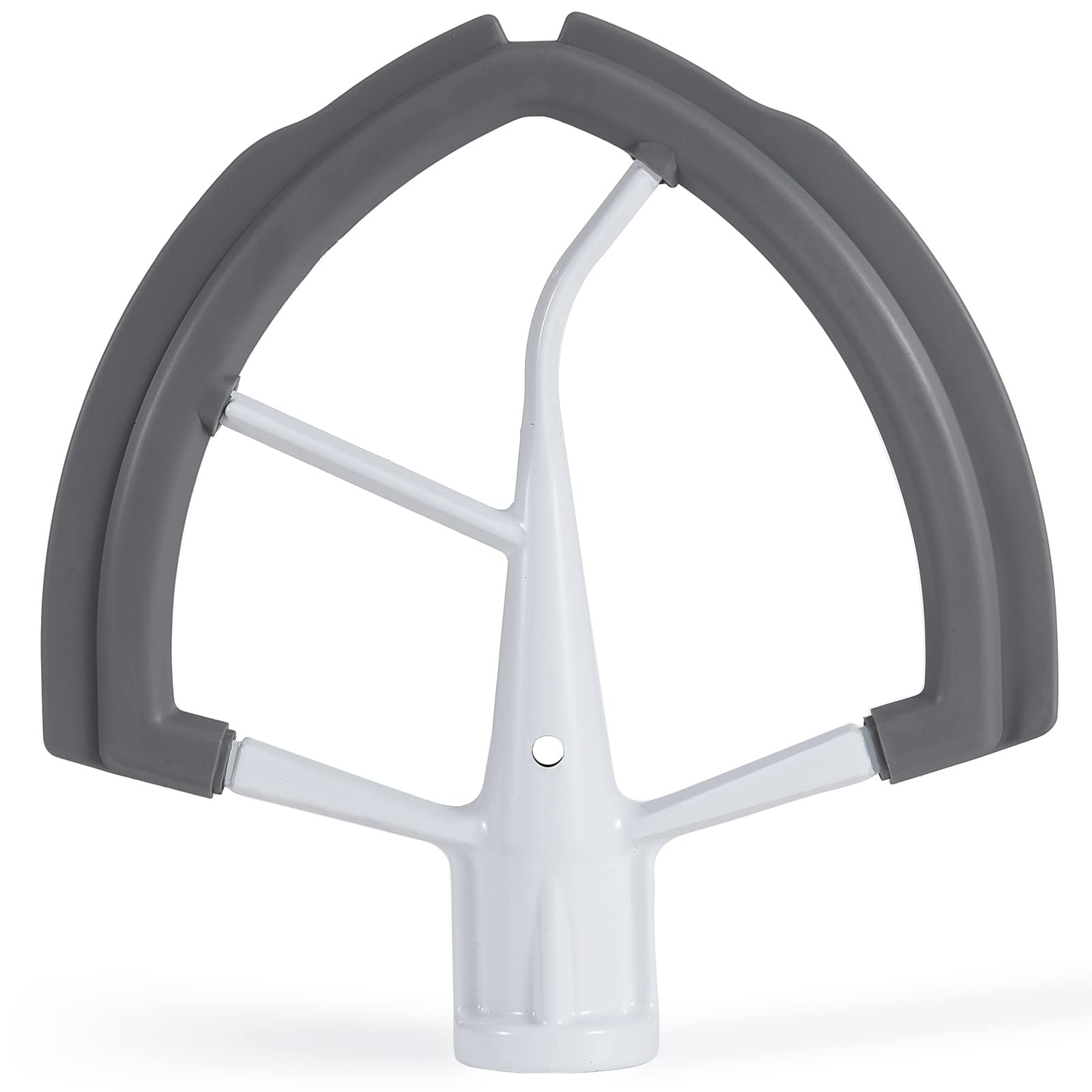 ORIEMARS Flex Edge Beater on KitchenAid 5-Qt delivers even mixing.