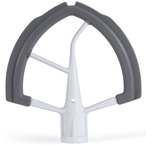 ORIEMARS Flex Edge Beater on KitchenAid 5-Qt delivers even mixing.