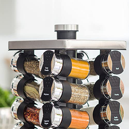 Orii clear lids on jars improve visibility and use
