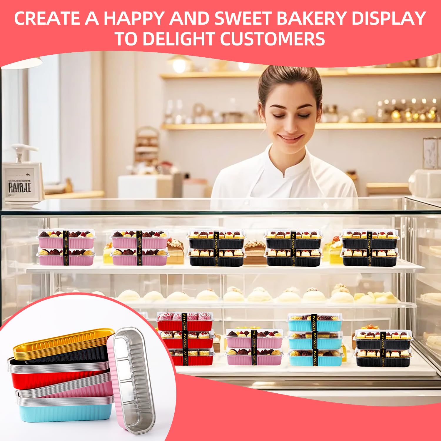 Orlashop colorful set supports bake sales and gifts with variety