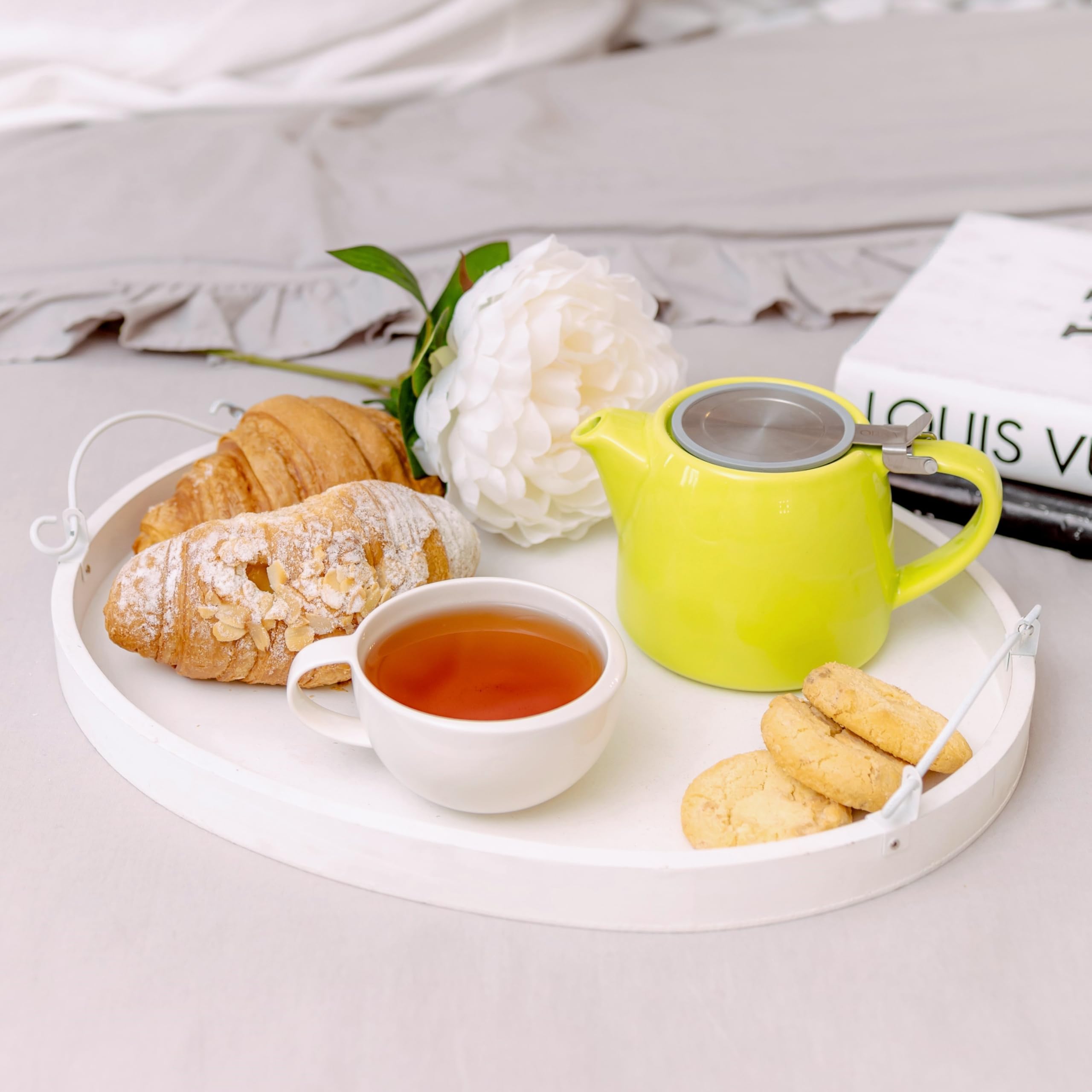 ORNA lead-free ceramic body keeps flavors clean and easy to clean.