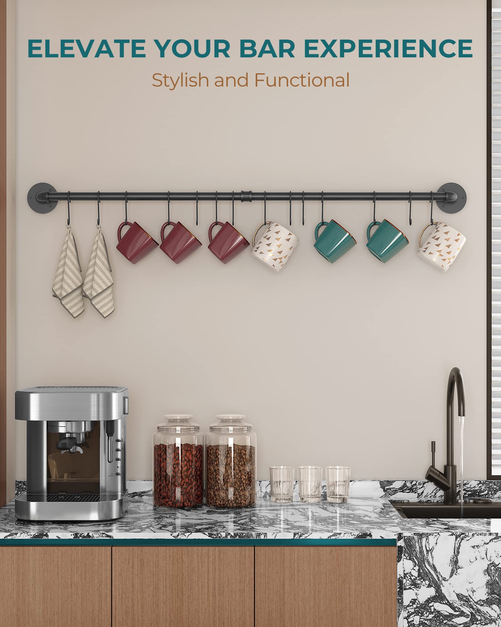 OROPY multipurpose rack suits kitchen, entry, and bath organization.