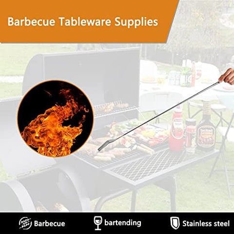 ORULA BBQ and dessert extendable fork for grilling and serving desserts.