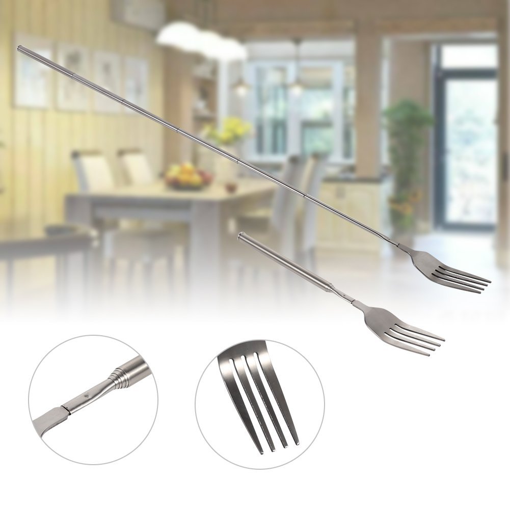 ORULA outdoor marshmallow roasting fork ready for campfire moments.