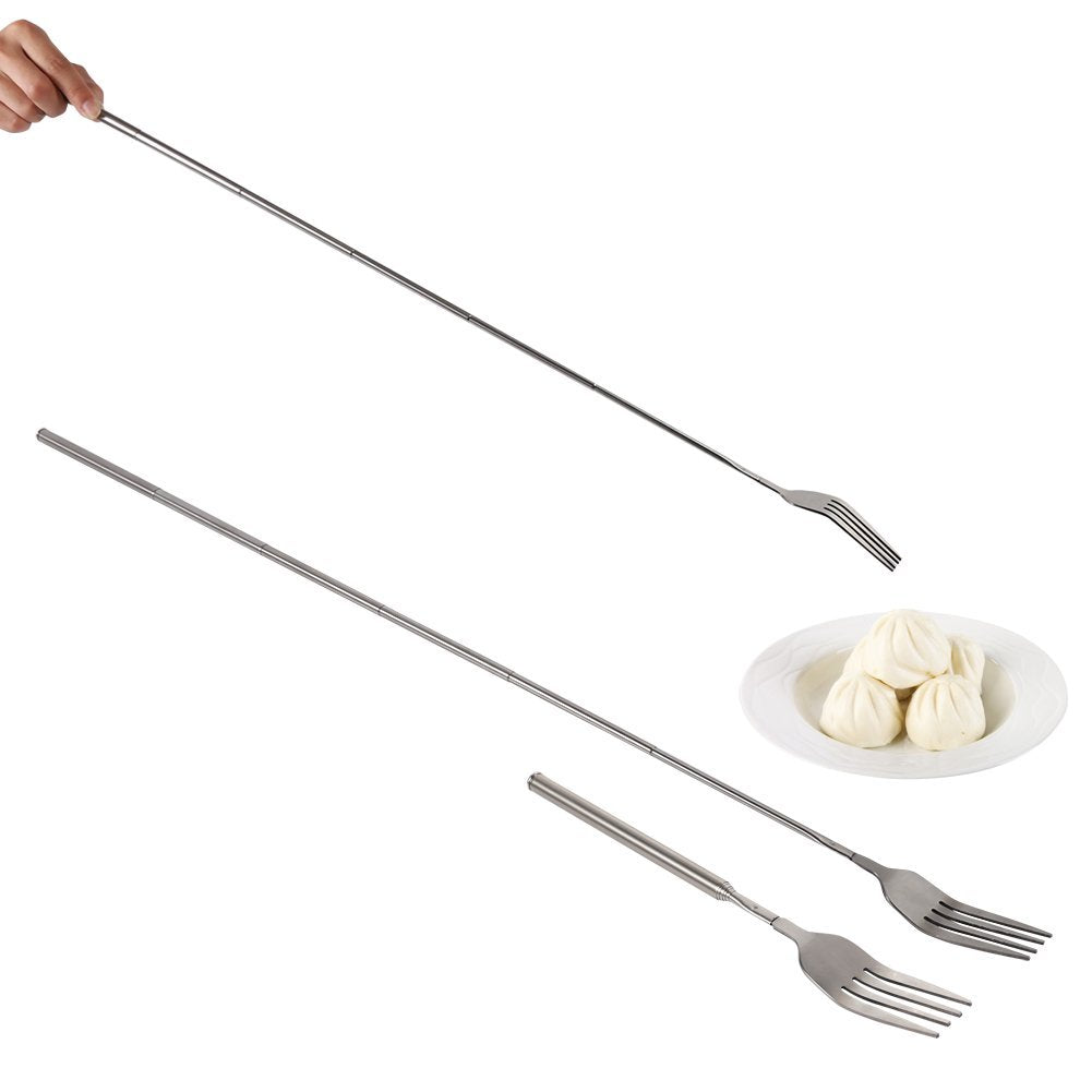 ORULA vegetable dining extendable fork for versatile meals.