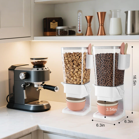 Osacoe complete set shows bowls, spoons and cutlery box for tidy mornings