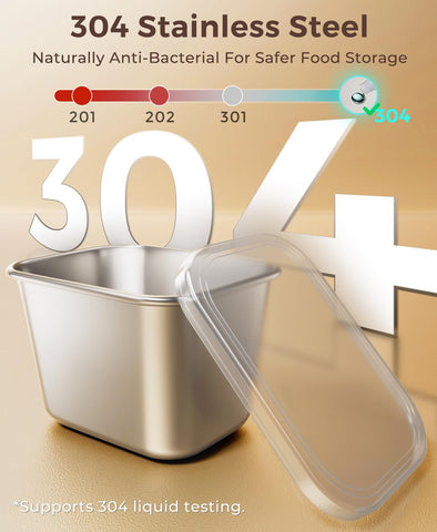 Osfel Snackle Box stainless-steel compartments keep snacks organized and easy to clean.