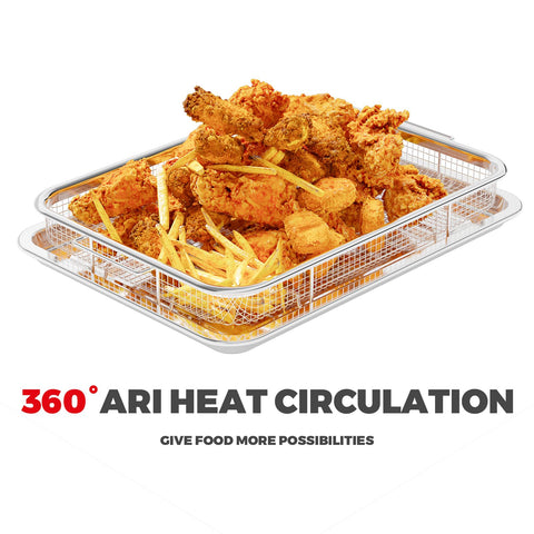 OSJ COOK stainless steel baking tray ready for roasting and baking