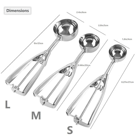 OTEHETOT trigger-release scoop demonstrating easy dessert release