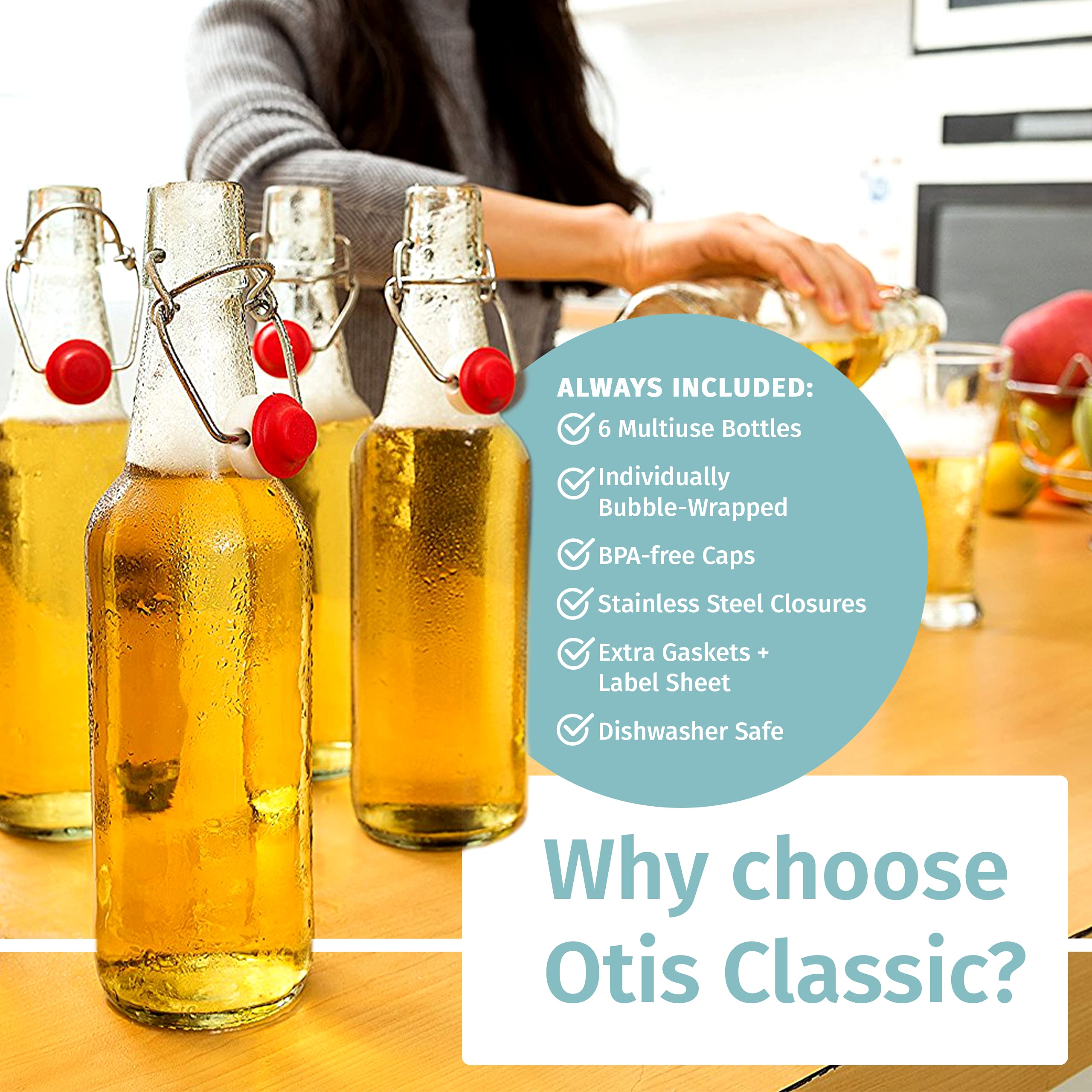 Otis Classic labels and marker included for customization