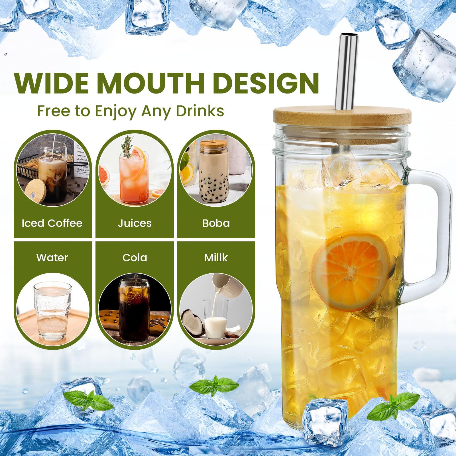 OTOB cleaning brush helps care for cups and straws.