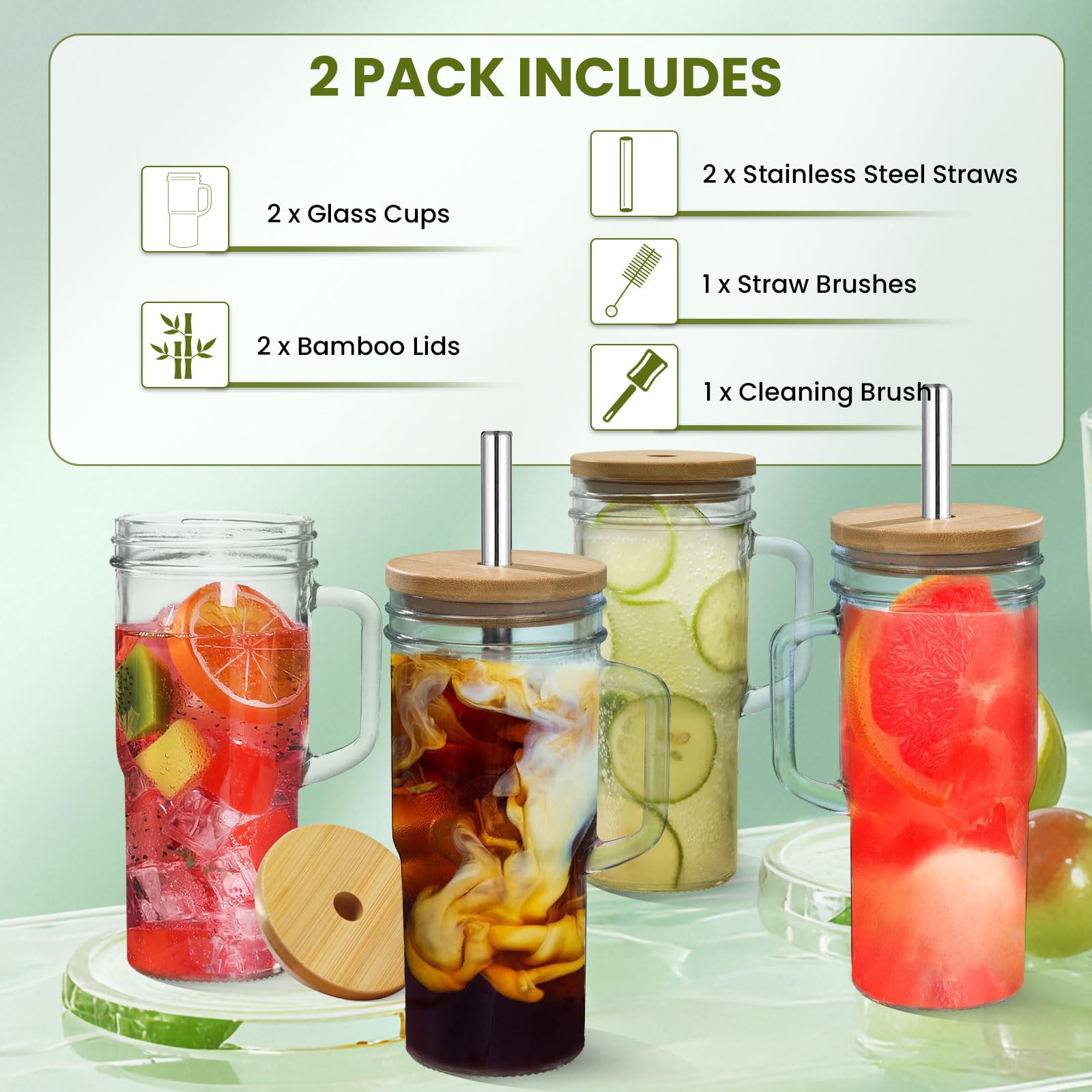 OTOB wide-mouth design for easy filling, ice, and cleaning.