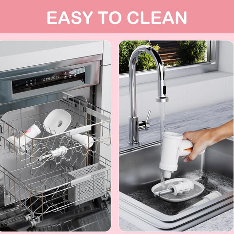 Compact accessory saves kitchen counter space when not in use