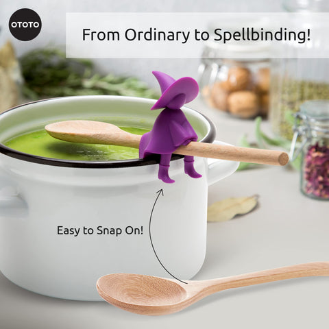 OTOTO Agatha spoon rest is dishwasher-safe for simple cleanup.