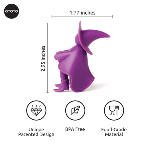 OTOTO Agatha pot-spoon holder showcases its spellbinding, drip-catching design.