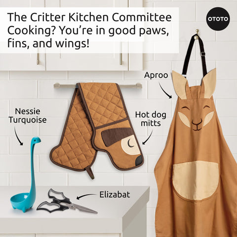 OTOTO Aproo apron displayed as a fun gift for cooking lovers