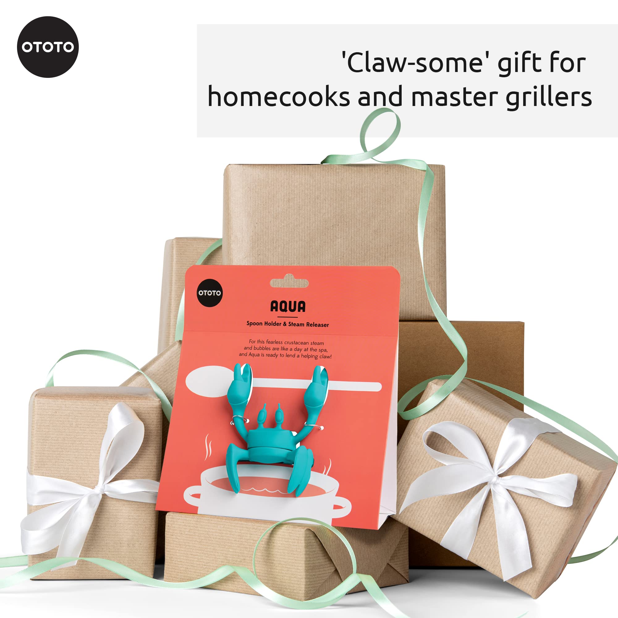 Aqua the Crab makes a thoughtful gift for cooks who love clever gadgets
