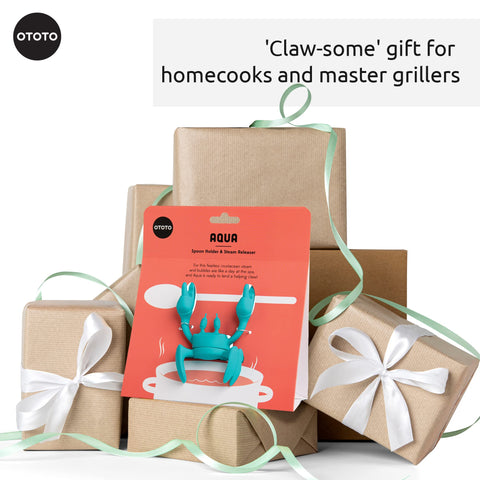 Aqua the Crab makes a thoughtful gift for cooks who love clever gadgets