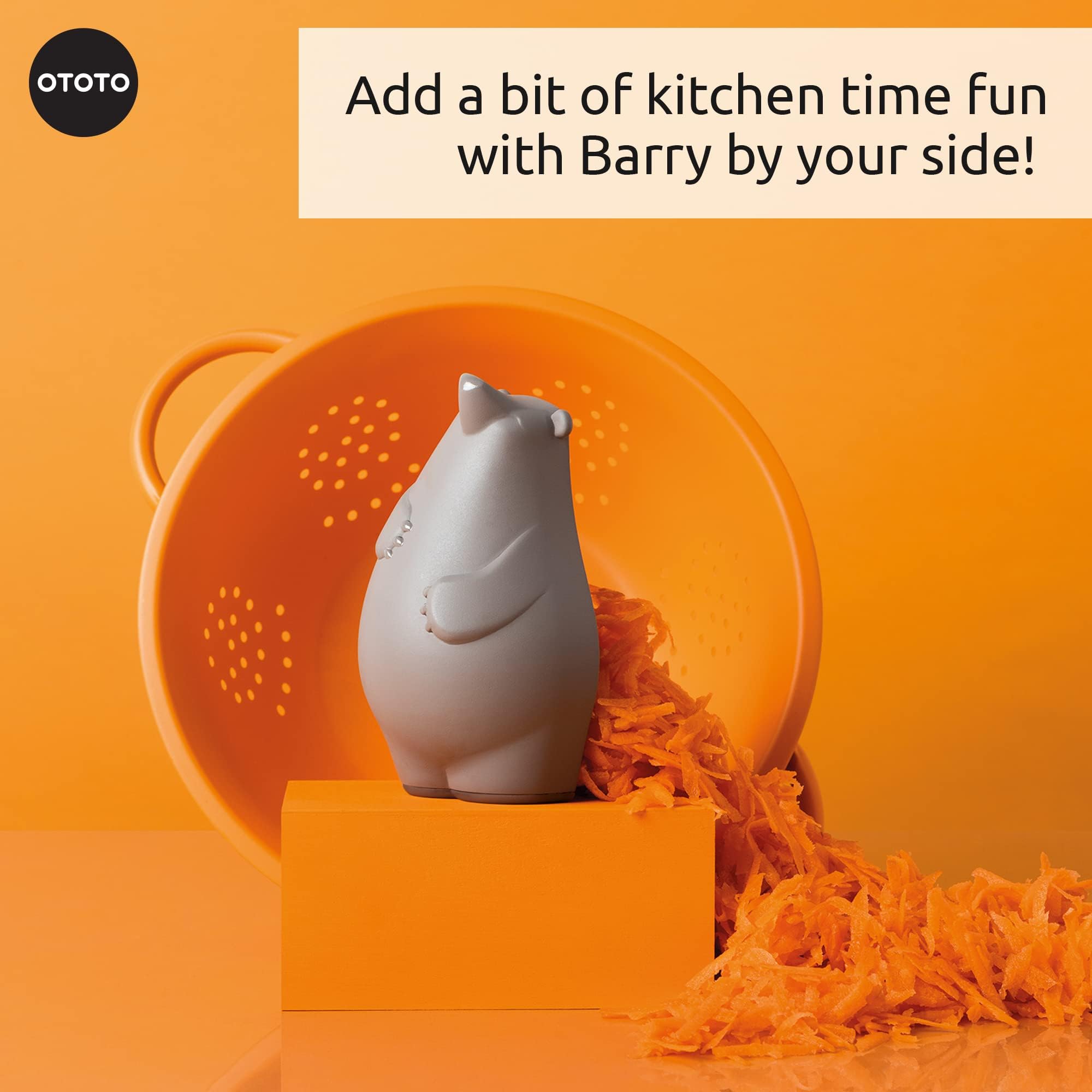 OTOTO Barry bears personality elevates everyday cooking with functional, quirky design.