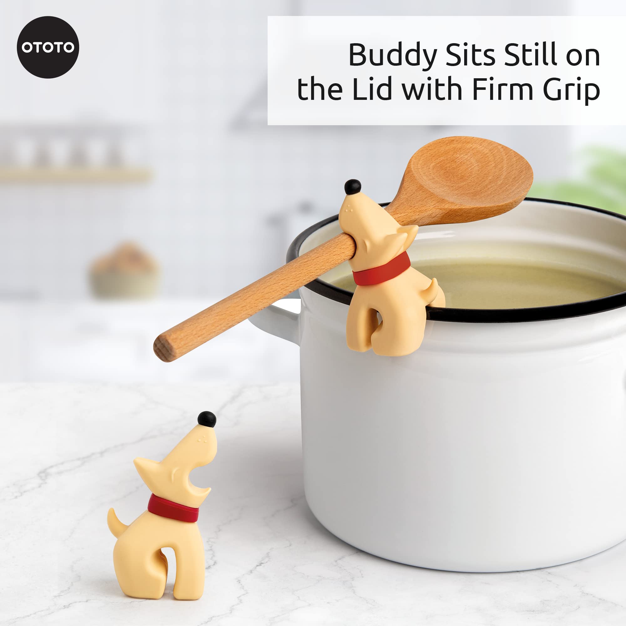 OTOTO Buddy Spoon Rest makes a cute, giftable kitchen gadget.