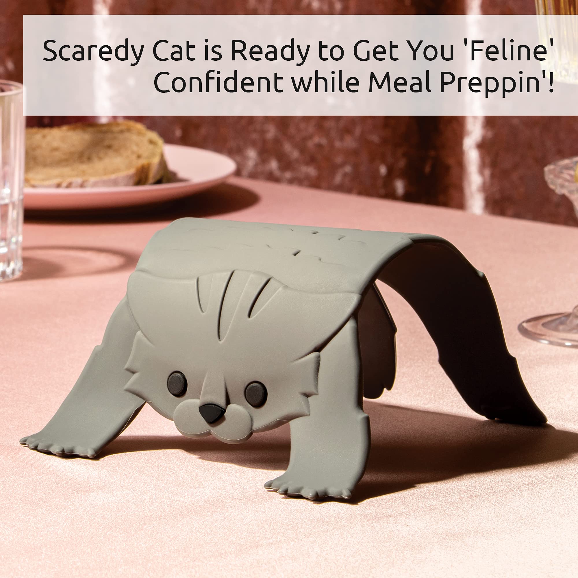 OTOTO Cat design adds playful charm while guarding surfaces