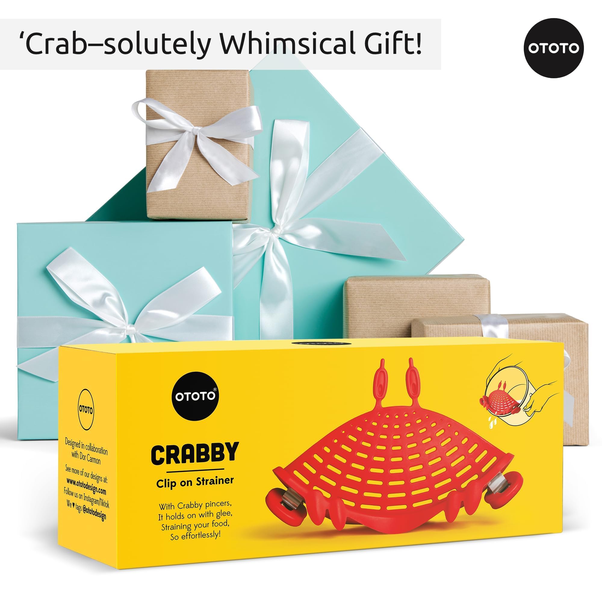 OTOTO Crabby brings fun to routine kitchen tasks