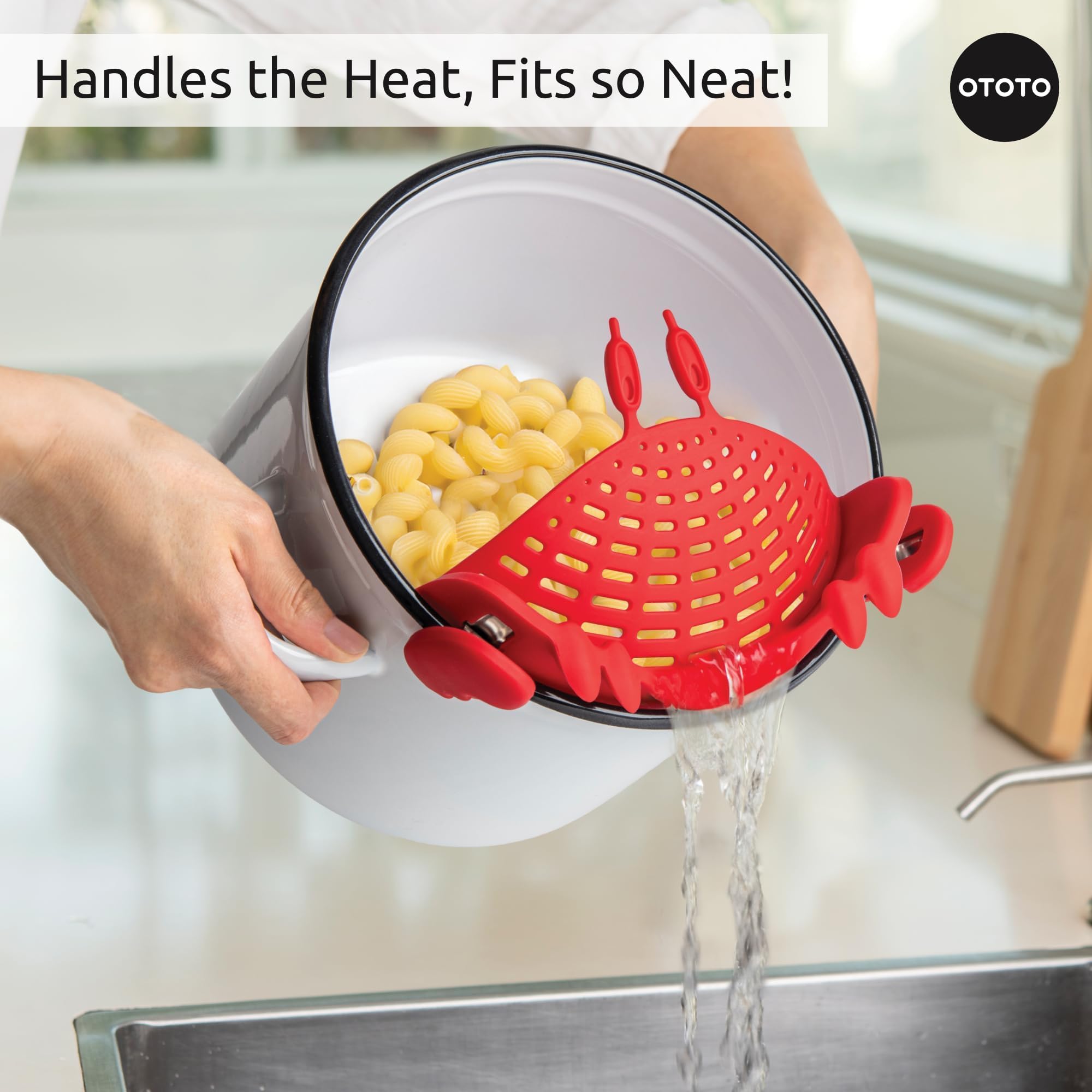OTOTO Crabby red crab design adds playful kitchen charm