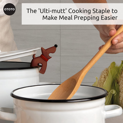 OTOTO silicone spoon rest is heat-resistant and dishwasher-safe for easy cleanup.