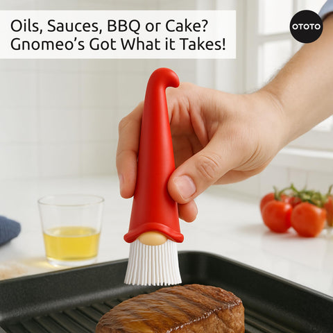 OTOTO Gnomeo kitchen gadget adds whimsy to daily cooking tasks.