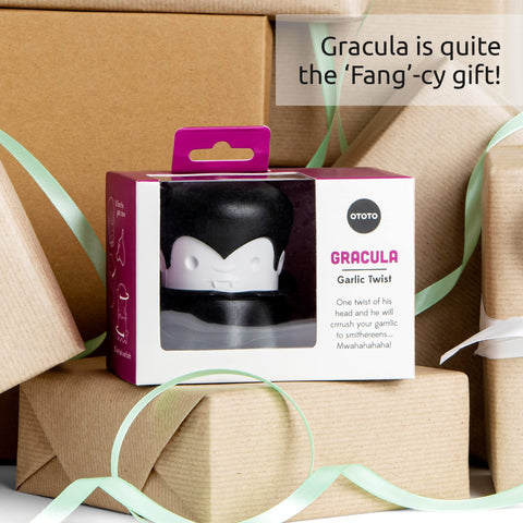 OTOTO Gracula twist-top mincer fits compact kitchen setups.