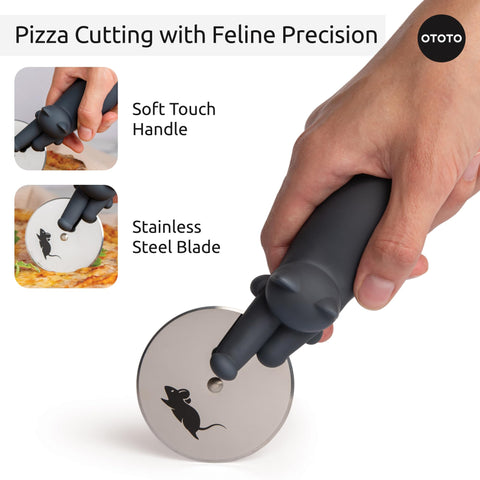 OTOTO Kitty Cut cat inspired design adds playful charm to cooking.
