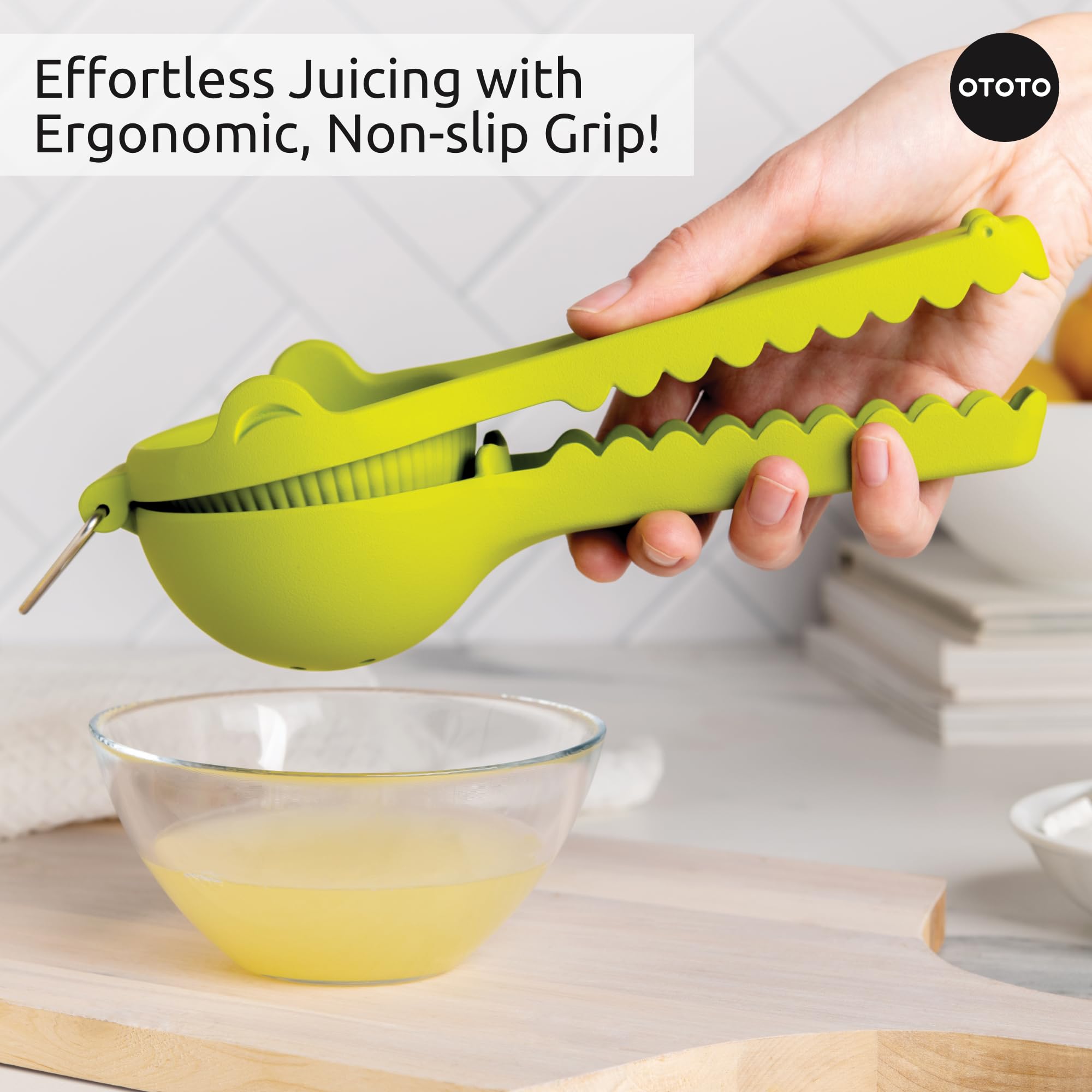OTOTO Lemongator easy-clean design, dishwasher safe.
