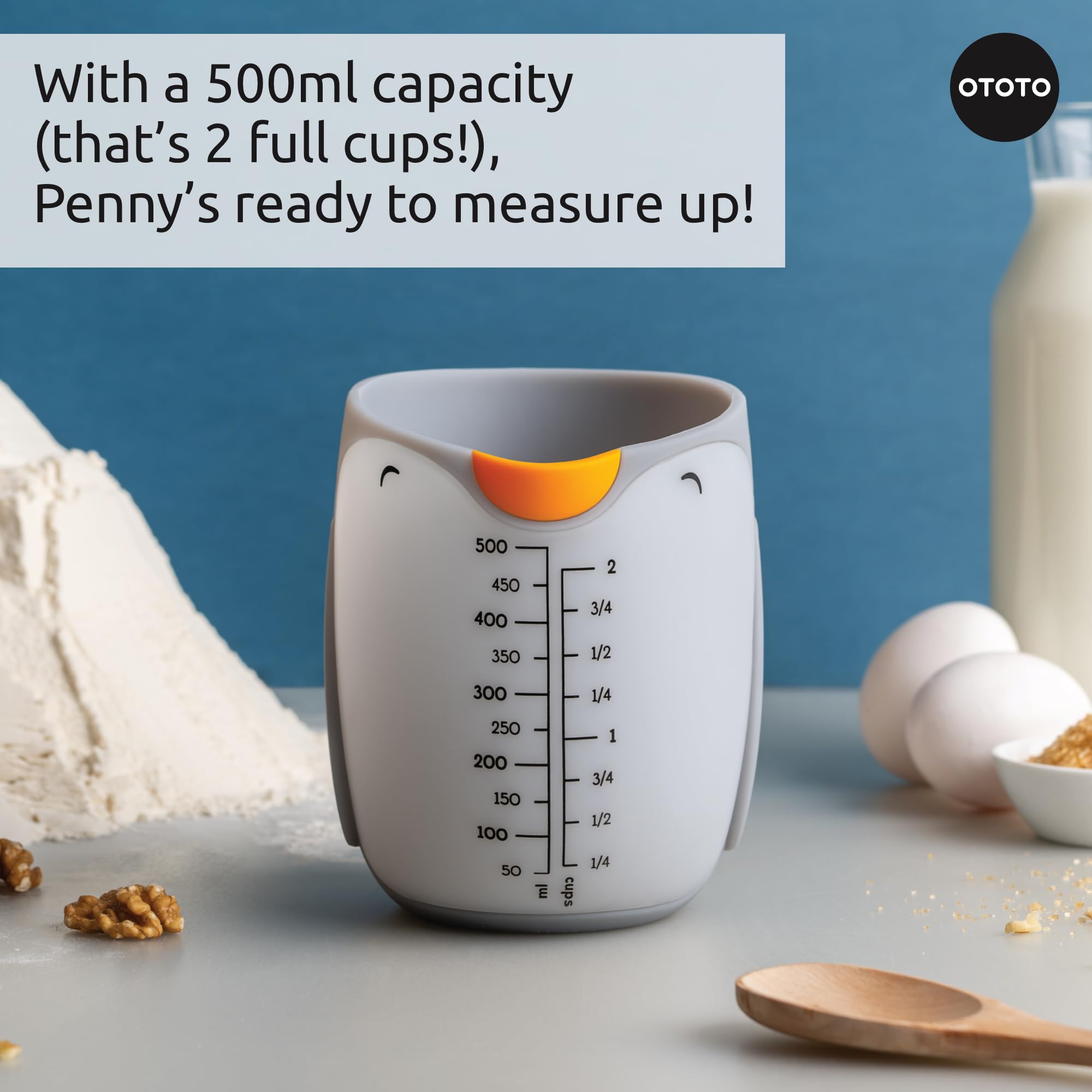 Penny Penguin is dishwasher-safe for easy cleanup after cooking.