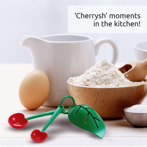 OTOTO Mon Cherry measuring set enhances baking with accurate portions